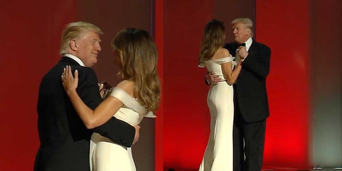 Donald Trump, Melania perform first dance